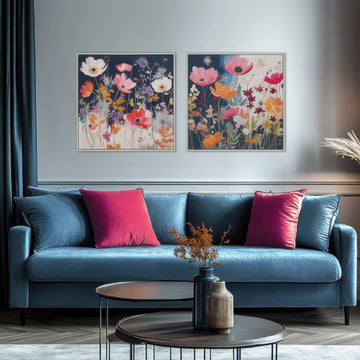 Modern Melody Framed Canvas by Faye Reynolds-Lydon
